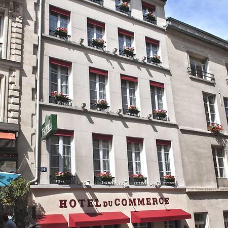 Hotel Du Commerce Párizs Kültér fotó